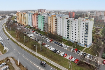 Budova. - Prodej bytu 1+1 v osobním vlastnictví 33 m², České Budějovice