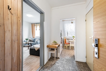 Předsíň. - Prodej bytu 1+1 v osobním vlastnictví 33 m², České Budějovice