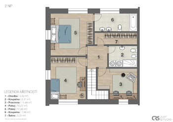Prodej domu 141 m², Dobřejovice