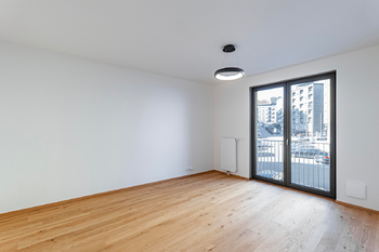 Ložnice. - Pronájem bytu 2+kk v osobním vlastnictví 62 m², Praha 4 - Nusle