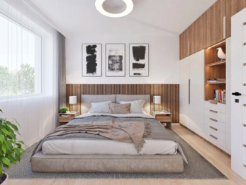 Hlavní ložnice - patro - Prodej domu 134 m², Opatovice nad Labem