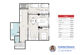 Prodej bytu 3+kk v osobním vlastnictví 94 m², Beroun
