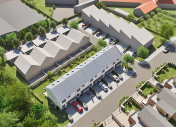 Pohled na okolí domu - Prodej domu 134 m², Opatovice nad Labem