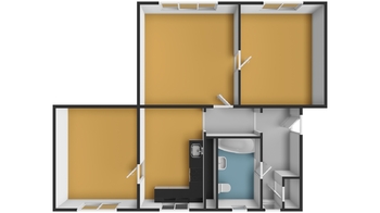 Prodej bytu 3+1 v osobním vlastnictví 79 m², Žatec