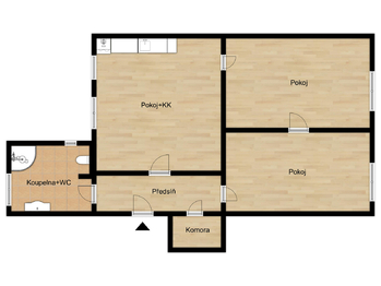Prodej bytu 3+kk v osobním vlastnictví 83 m², Plzeň