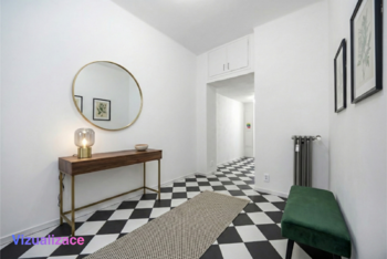 Vizualizace - předsíň / chodba - Pronájem bytu 2+1 v osobním vlastnictví 78 m², Praha 5 - Malá Strana