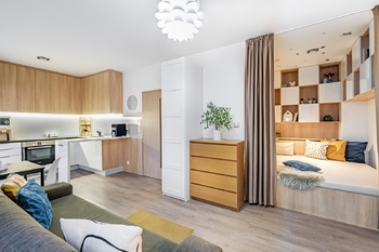 Pronájem bytu 1+kk v osobním vlastnictví 44 m², Praha 10 - Horní Měcholupy