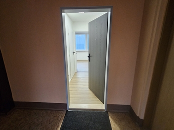 vchod do bytu - Pronájem bytu 1+kk v družstevním vlastnictví 33 m², Kladno