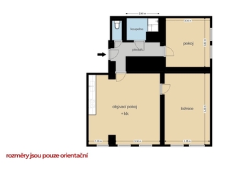 Prodej bytu 3+kk v osobním vlastnictví 70 m², Benešov
