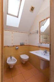 koupelna - Prodej bytu 2+kk v osobním vlastnictví 80 m², Praha 7 - Bubeneč