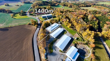 Prodej skladovacích prostor 1400 m², Vojkov