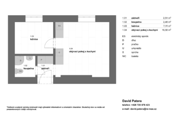 Prodej bytu 2+kk v osobním vlastnictví 29 m², Ostrava