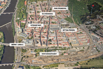 Prodej bytu 3+kk v osobním vlastnictví 94 m², Praha 7 - Holešovice