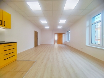 Pohled směr ložnice - Pronájem bytu 2+kk v osobním vlastnictví 88 m², Ostrava