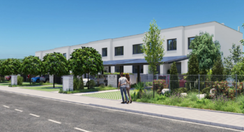 Vizualizace developerského projektu Skopalíkova - Prodej pozemku 950 m², Kroměříž