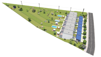 Vizualizace developerského projektu Skopalíkova - Prodej pozemku 950 m², Kroměříž