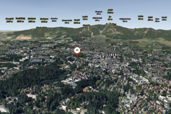 Pronájem bytu 1+kk v osobním vlastnictví 33 m², Liberec