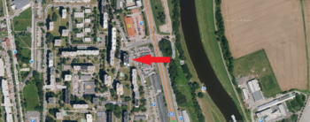 letecký snímek - Pronájem bytu 1+kk v osobním vlastnictví 32 m², České Budějovice