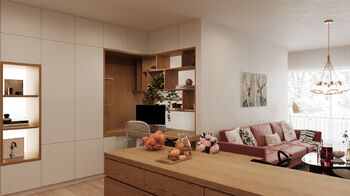 Prodej bytu 1+kk v osobním vlastnictví 62 m², České Budějovice