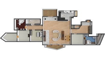 Prodej bytu 5+kk v osobním vlastnictví 278 m², Praha 10 - Dolní Měcholupy