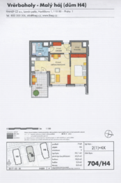 Pronájem bytu 2+kk v osobním vlastnictví 65 m², Praha 10 - Dolní Měcholupy