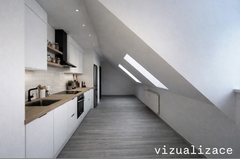 Vizualizace  - Prodej bytu 2+1 v osobním vlastnictví 53 m², Herálec