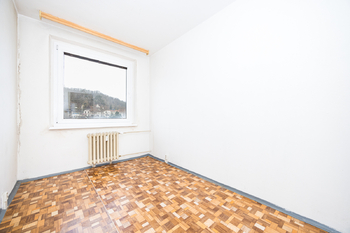 Pokoj se severovýchodní stranou - Prodej bytu 4+1 v družstevním vlastnictví 86 m², Ústí nad Labem