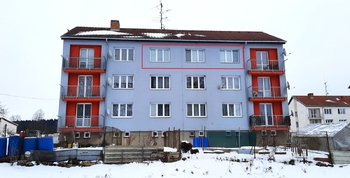 zadní pohled - pohled na byt - Pronájem bytu 2+1 v osobním vlastnictví 59 m², Staré Město pod Landštejnem