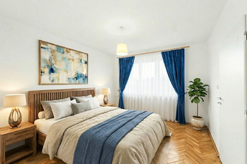 VIZUALIZACE - Ložnice - Prodej bytu 2+1 v osobním vlastnictví 52 m², Český Brod