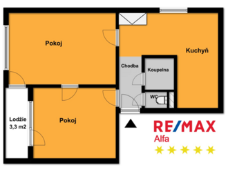 Prodej bytu 2+1 v osobním vlastnictví 52 m², Český Brod