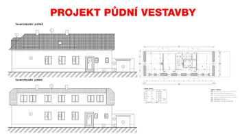 Projekt půdní vestavby - Prodej domu 105 m², Roudnice nad Labem
