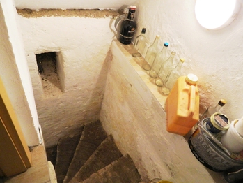 Schody do sklepa. - Prodej domu 396 m², Přehořov