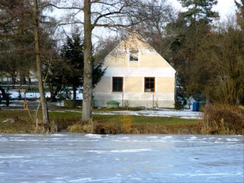 Jižní průčelí. - Prodej domu 396 m², Přehořov