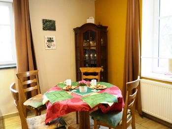 Jídelní kout. - Prodej domu 396 m², Přehořov