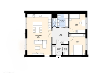 Pronájem bytu 3+kk v osobním vlastnictví 92 m², Praha 4 - Kunratice