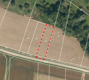 Pozemky, detail - Prodej pozemku 671 m², Bechyně