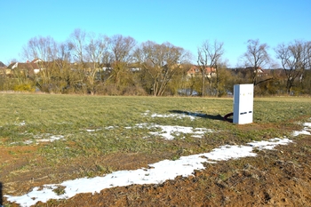 Pozemek, pohled z cesty - Prodej pozemku 671 m², Bechyně 