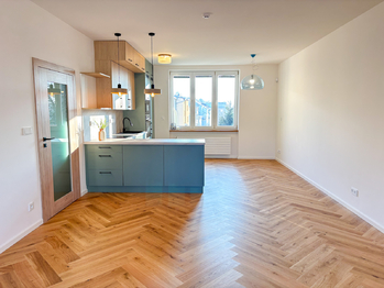 kuchyň s jídelním koutem - Pronájem bytu 2+kk v osobním vlastnictví 65 m², Ústí nad Labem