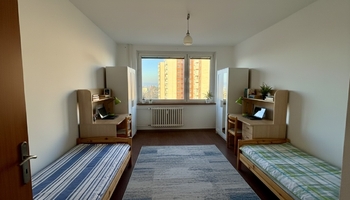 1. pokoj - vizualizace pronájem - Prodej bytu 4+1 v osobním vlastnictví 85 m², Brno