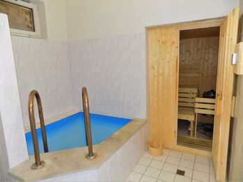 Sauna - Pronájem bytu 1+kk v osobním vlastnictví 45 m², Praha 9 - Horní Počernice