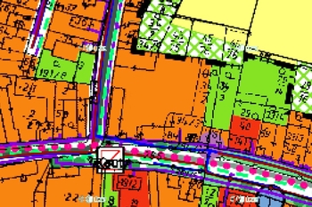 Datail územního plánu - Prodej domu 402 m², Kouty