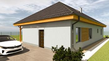 vizualizace po zabydlení - Prodej domu 121 m², Srbeč