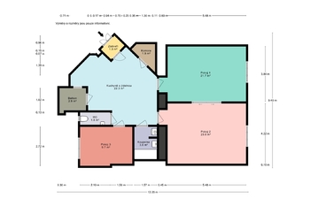 Pronájem bytu 3+1 v osobním vlastnictví 92 m², Praha 3 - Žižkov