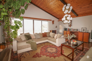 obývací pokoj - Prodej domu 206 m², Hrdějovice