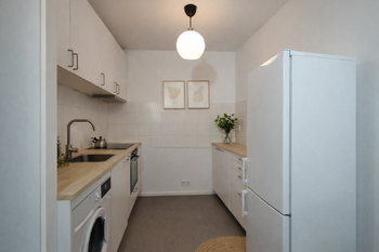 Kuchyně - Pronájem bytu 2+kk v osobním vlastnictví 42 m², Praha 5 - Stodůlky