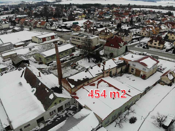 Pronájem výrobních prostor 454 m², Měřín