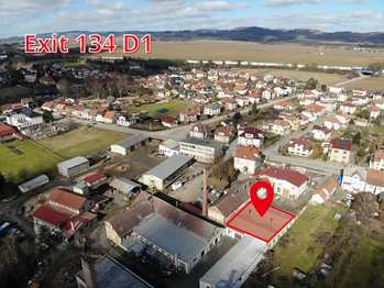 Pronájem výrobních prostor 454 m², Měřín