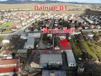 Pronájem výrobních prostor 454 m², Měřín