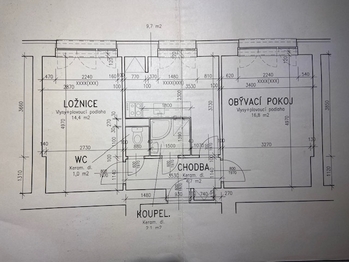 Pronájem bytu 2+1 v osobním vlastnictví 49 m², Kladno