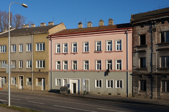 Čelní pohled na dům - Prodej nájemního domu 314 m², Přerov 